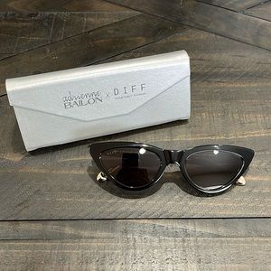 NWOT Diff Adrienne Balilon Cateye Sunglasses